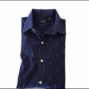 Men’s Izod Shortsleeved Shirt Size M.